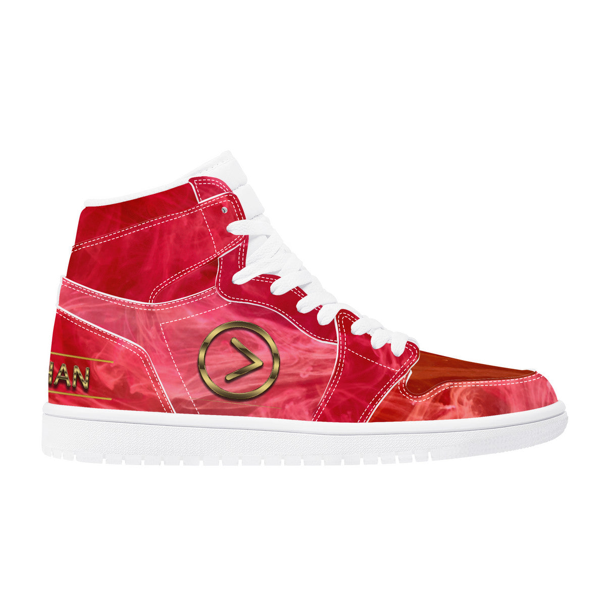 Popsicle High Top Synthetic Leather Sneaker