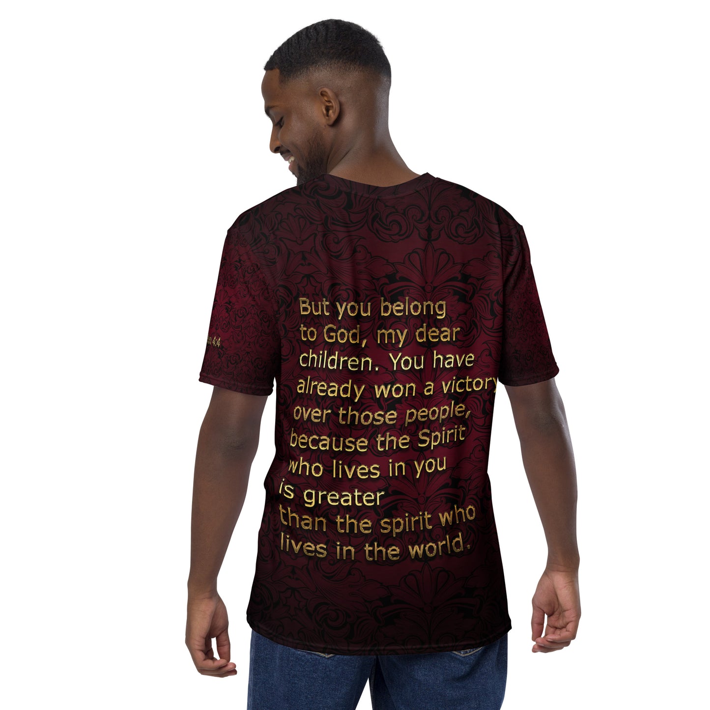 Greater Than Burgundy Men's t-shirt