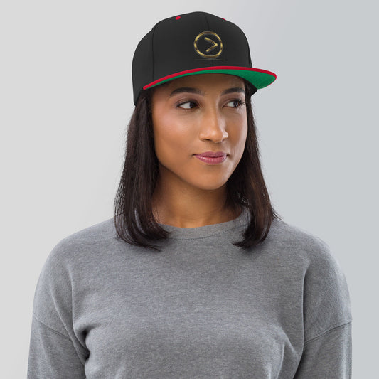 Greater Than-Snapback Hat