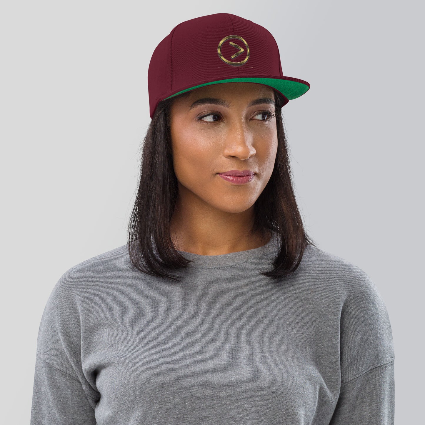 Greater Than-Snapback Hat