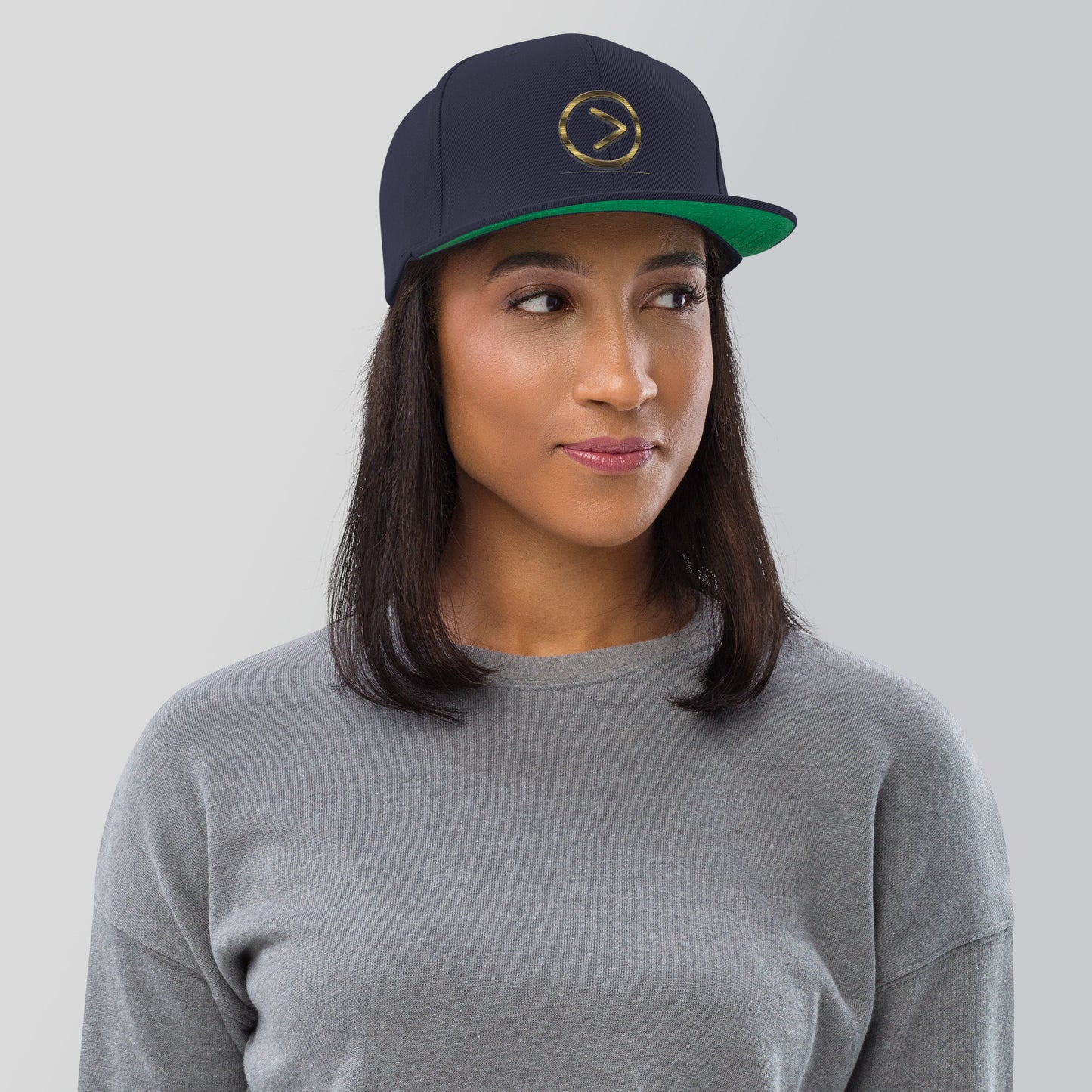 Greater Than-Snapback Hat