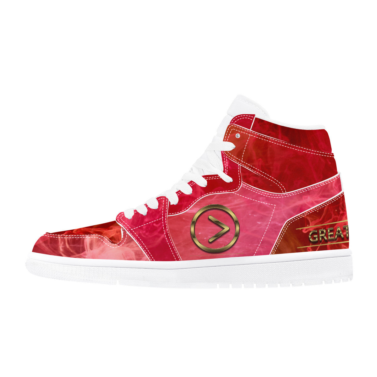 Popsicle High Top Synthetic Leather Sneaker