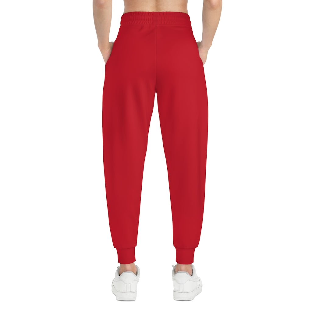 Rise Above: RBG Pride Red Athletic Joggers