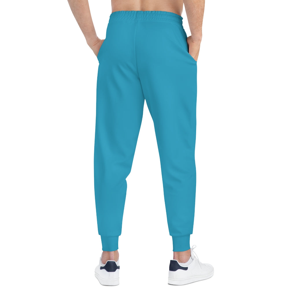 Rise Above: Coat of Many Color Ocean Bluue Athletic Joggers