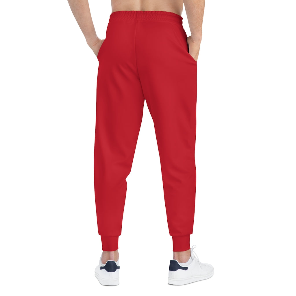Rise Above: RBG Pride Red Athletic Joggers