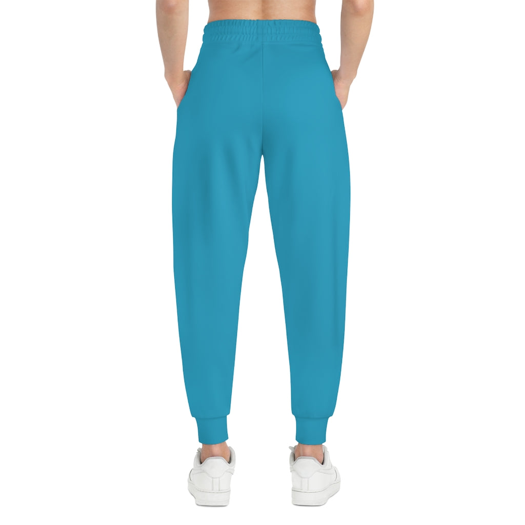 Rise Above: Coat of Many Color Ocean Bluue Athletic Joggers