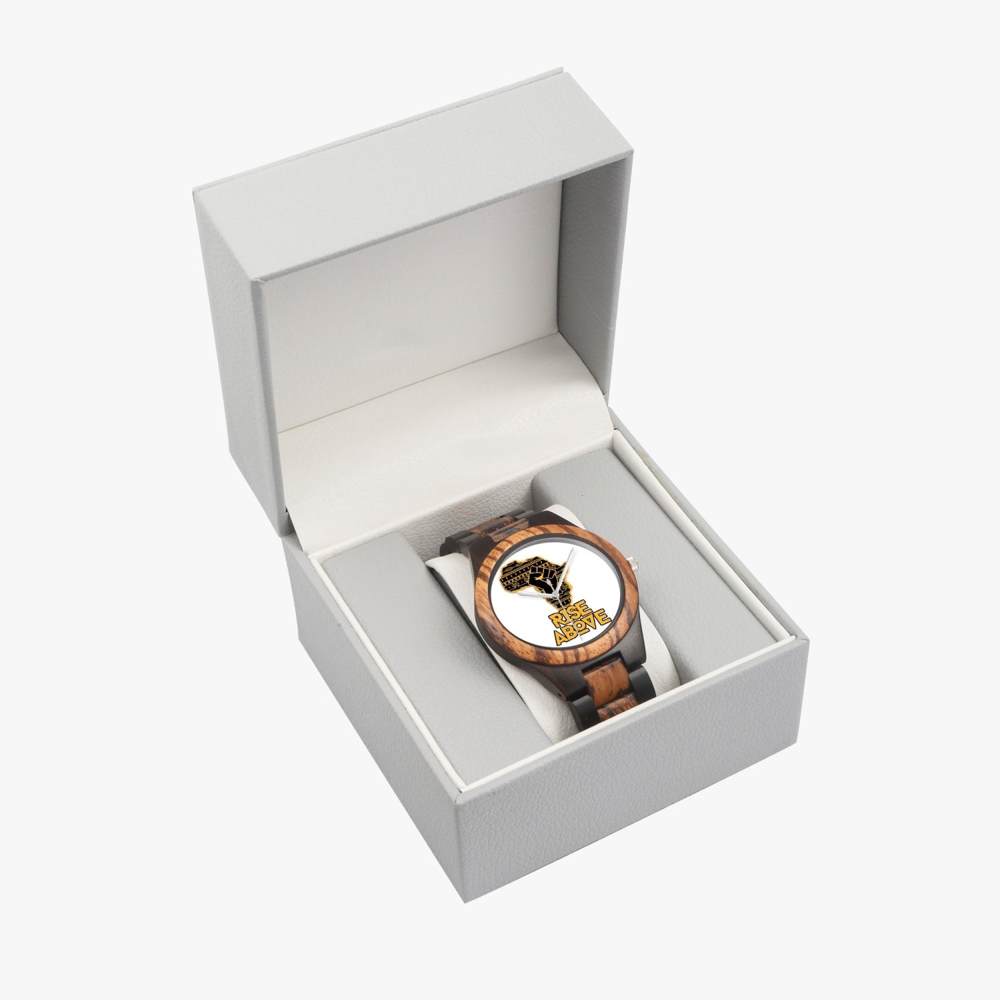 Rise Above: Royalty-. Indian Ebony Wooden Watch