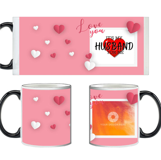 My  Husband For Me Color Changing Mug -