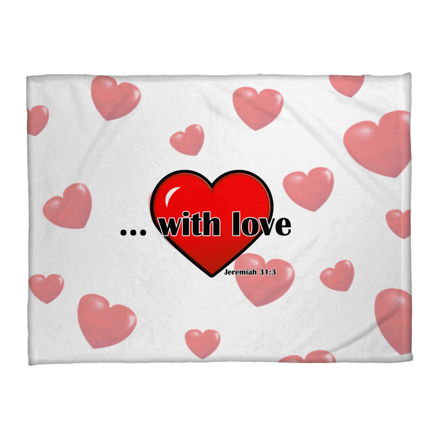 With Love Fleece Blanket