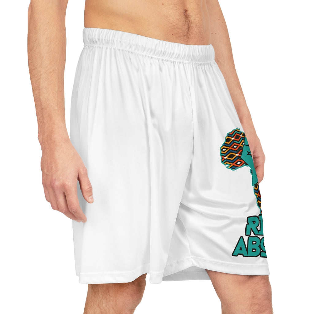 Rise Above Coat of Many Colors-Basketball Shorts