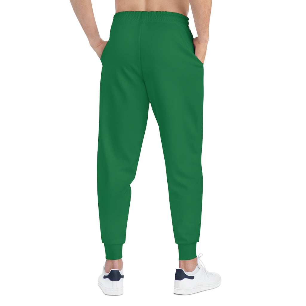 Rise Above: RBG Pride Green Athletic Joggers