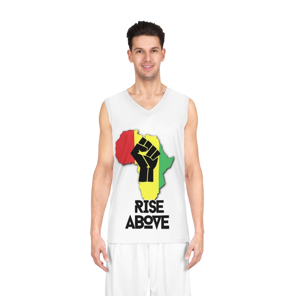 Rise Above: RBG Pride Day-Basketball Jersey