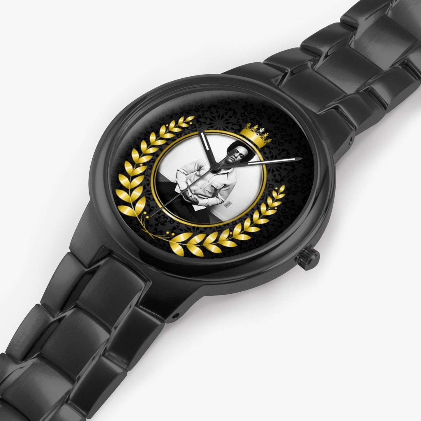 King HP-Stainless Steel Quartz Watch