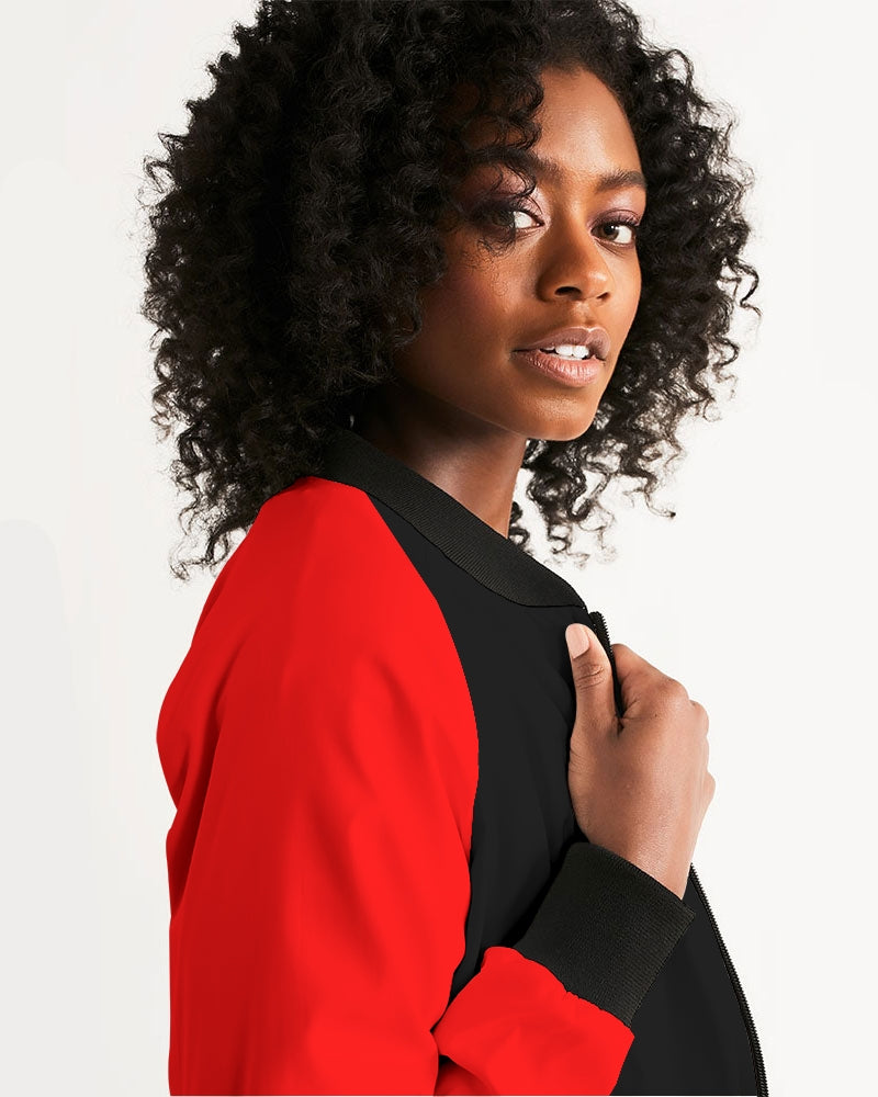 Rise Above-black Women's Bomber Jacket