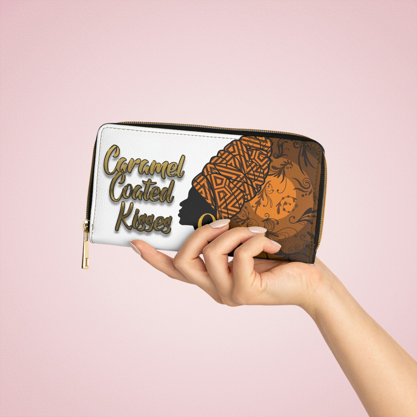 Brown Sugar Zipper Wallet