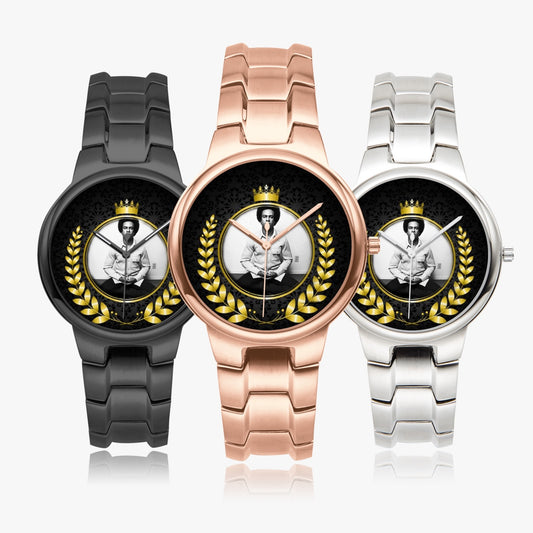 King HP-Stainless Steel Quartz Watch