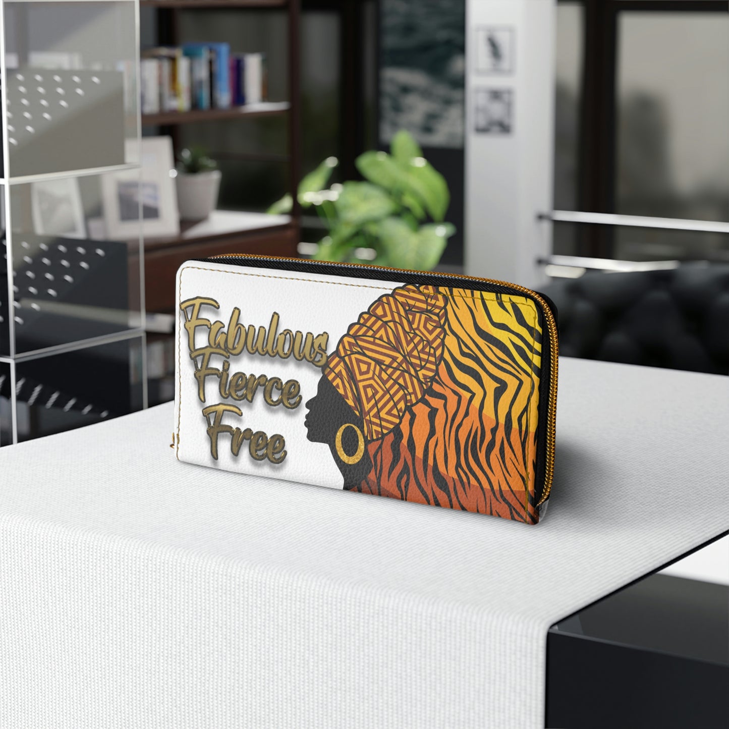 Fierce Zipper Wallet