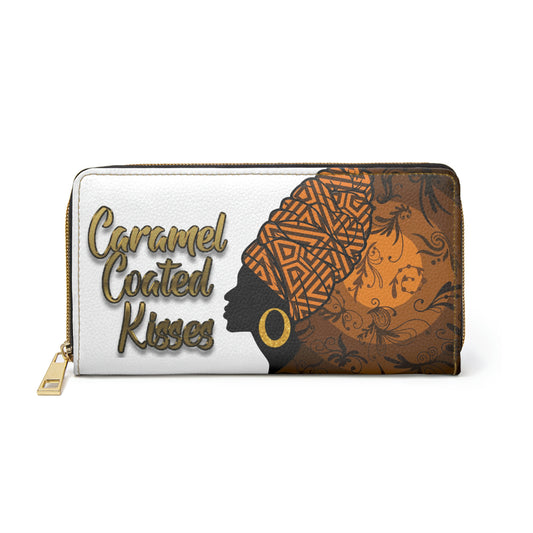Brown Sugar Zipper Wallet