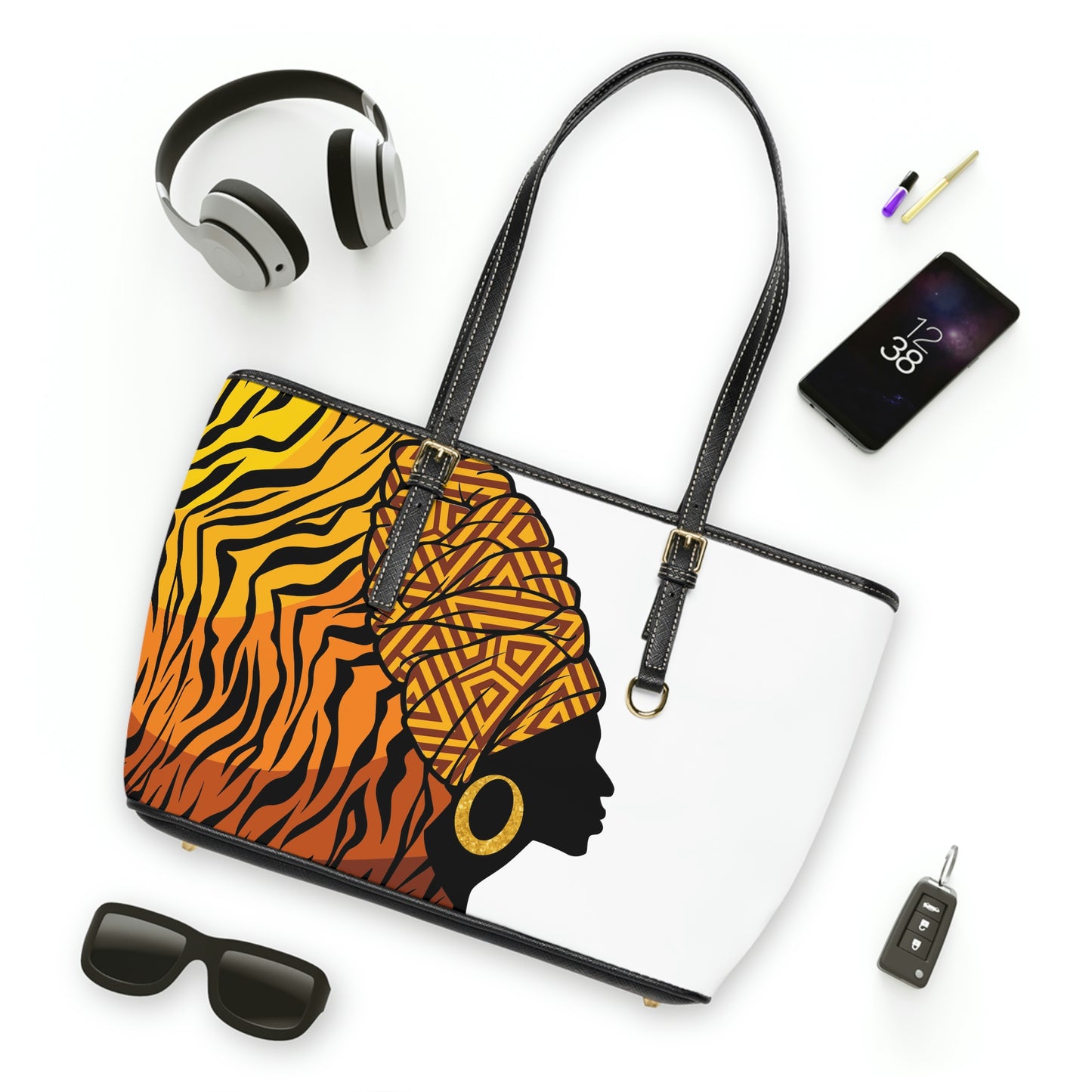 Fierce Leather Shoulder Bag