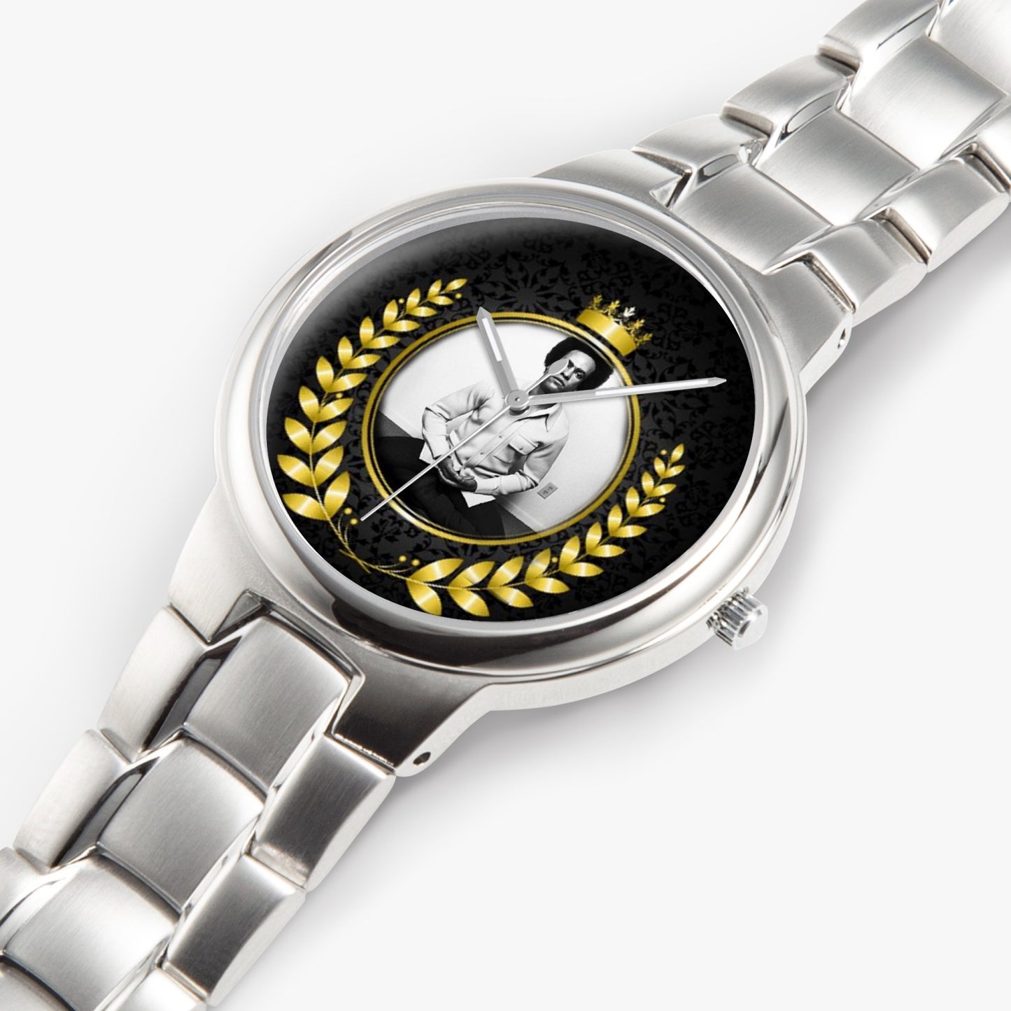 King HP-Stainless Steel Quartz Watch