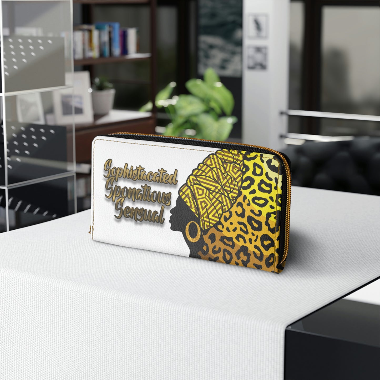 Untamed Zipper Wallet