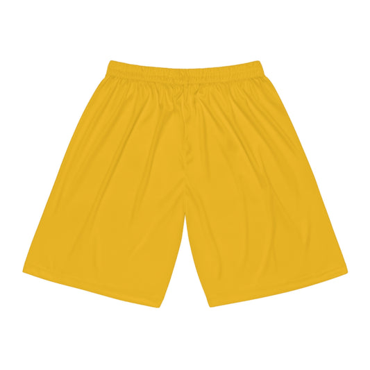 Rise Above: RBG Pride-Yellow Basketball Shorts