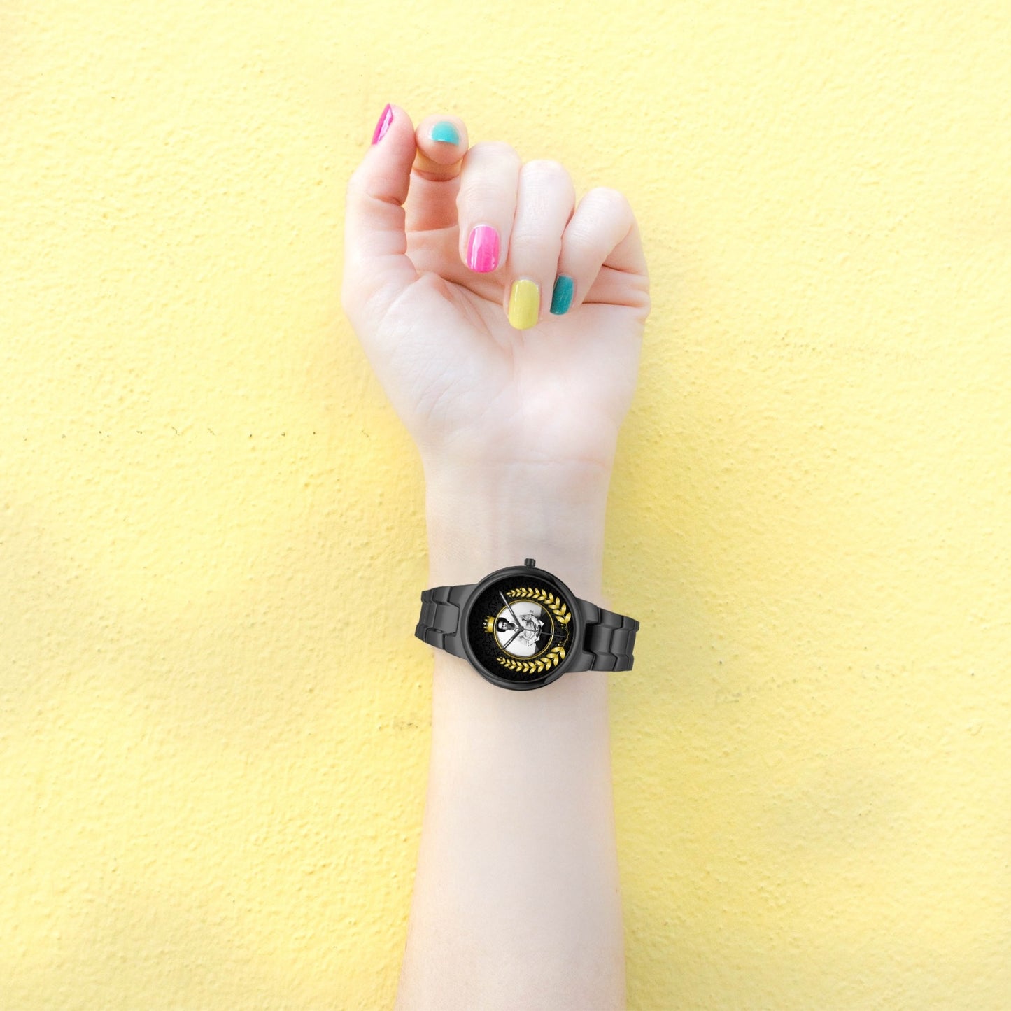King HP-Stainless Steel Quartz Watch