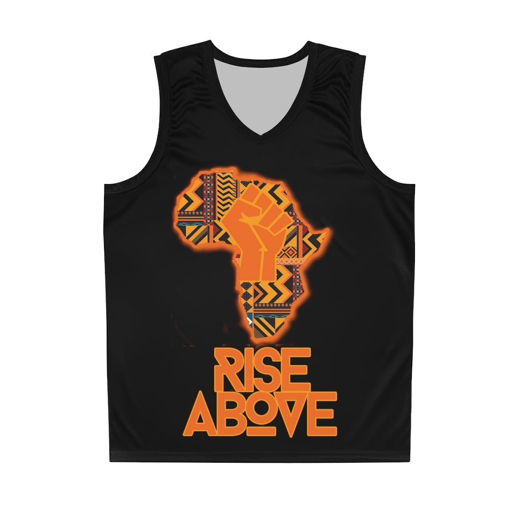 Rise Above: Village Rebel-Basketball Jersey