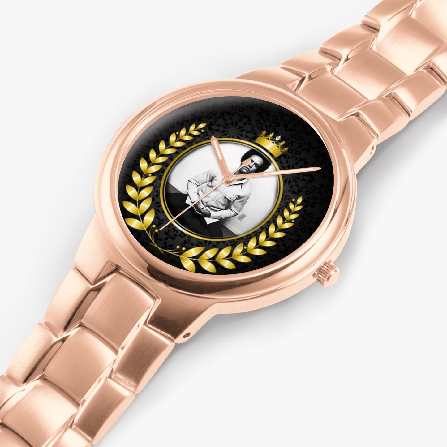 King HP-Stainless Steel Quartz Watch