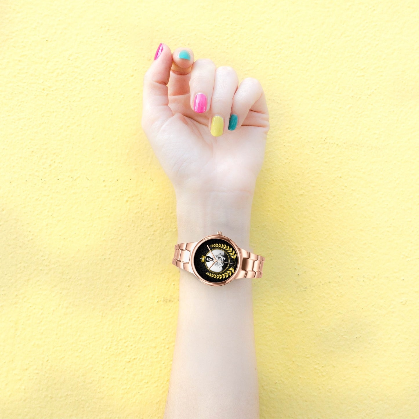 King HP-Stainless Steel Quartz Watch