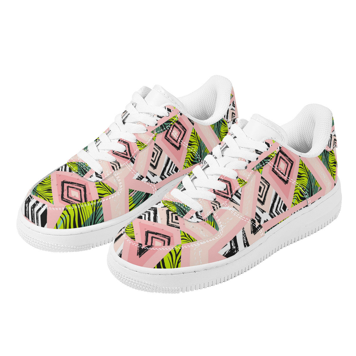 Tropical Breeze- Low Top Unisex Sneaker
