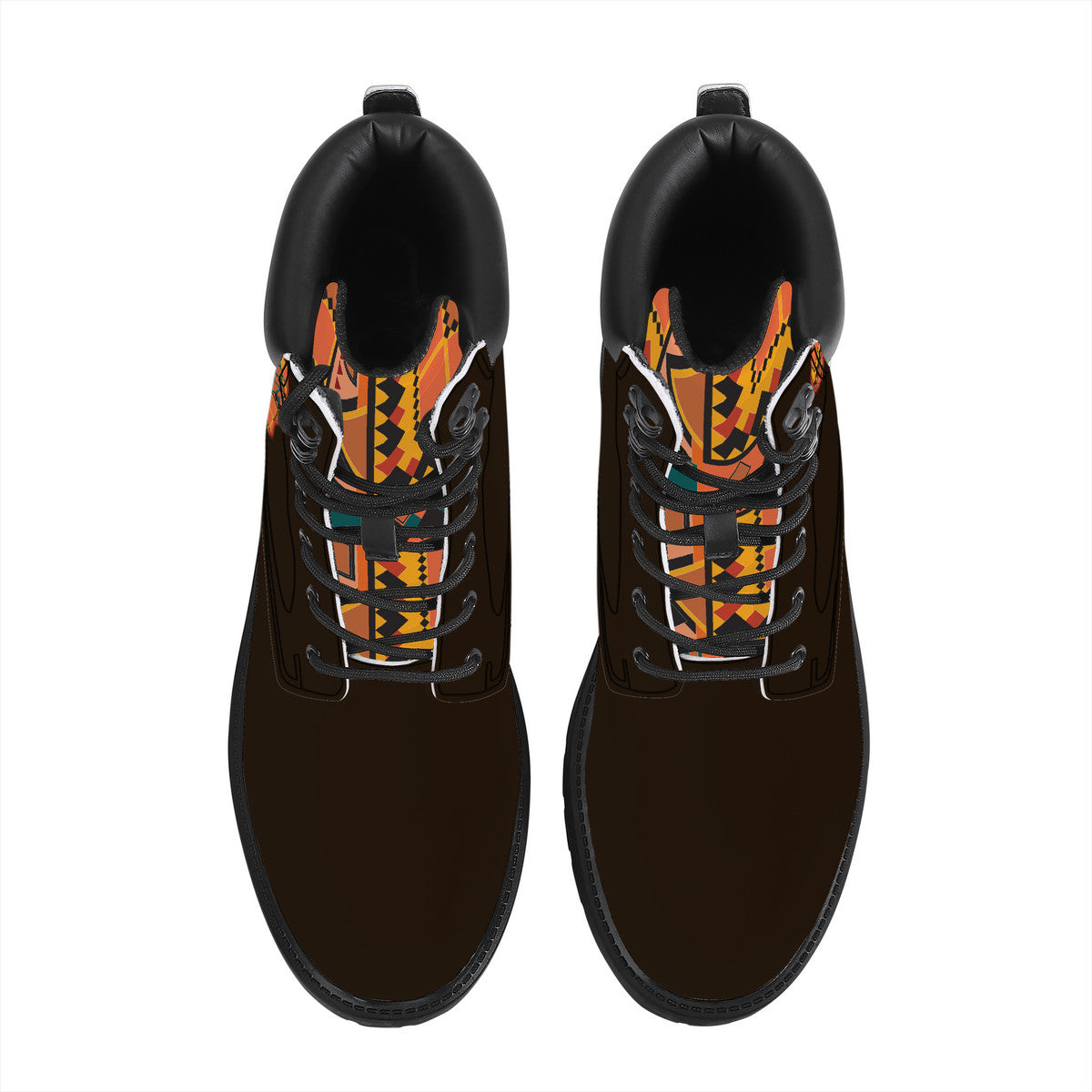 Rise Above- Chocolate Brownie: Synthetic Leather Boots