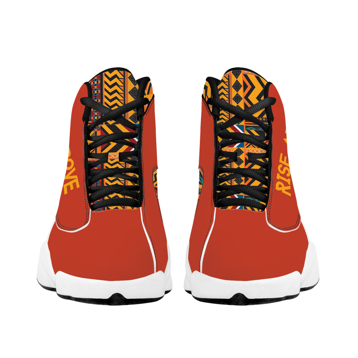 Rise Above: Village Rebel Basketball Shoes - Black