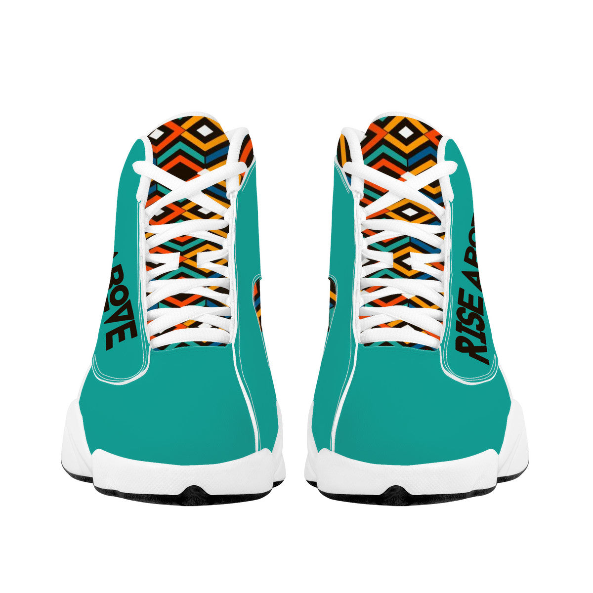 Rise Above-Coat of Many Colors Basketball Shoes - White