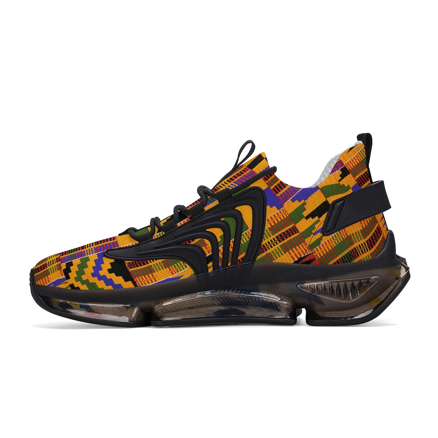 Fabric In Time Air Max React Sneakers - Black
