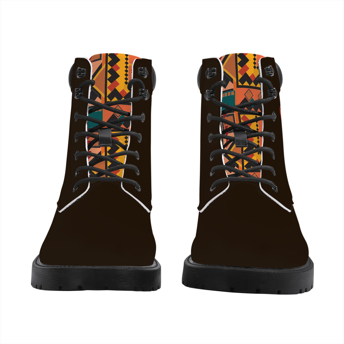 Rise Above- Chocolate Brownie: Synthetic Leather Boots