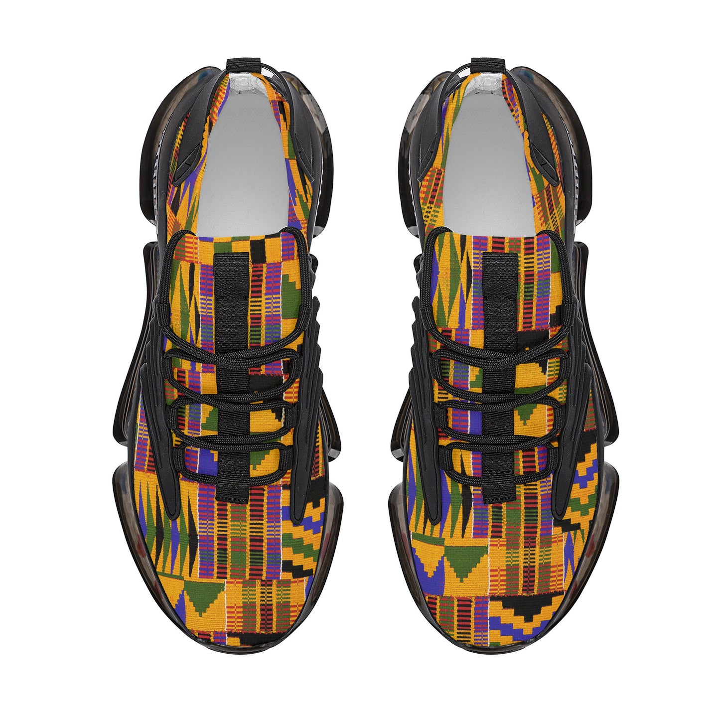 Fabric In Time Air Max React Sneakers - Black