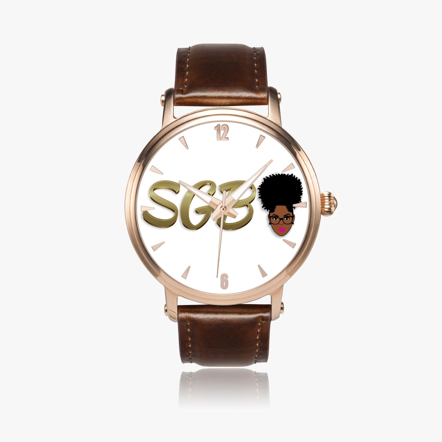 Sassy Girl Brand-Automatic Watch (Rose Gold)