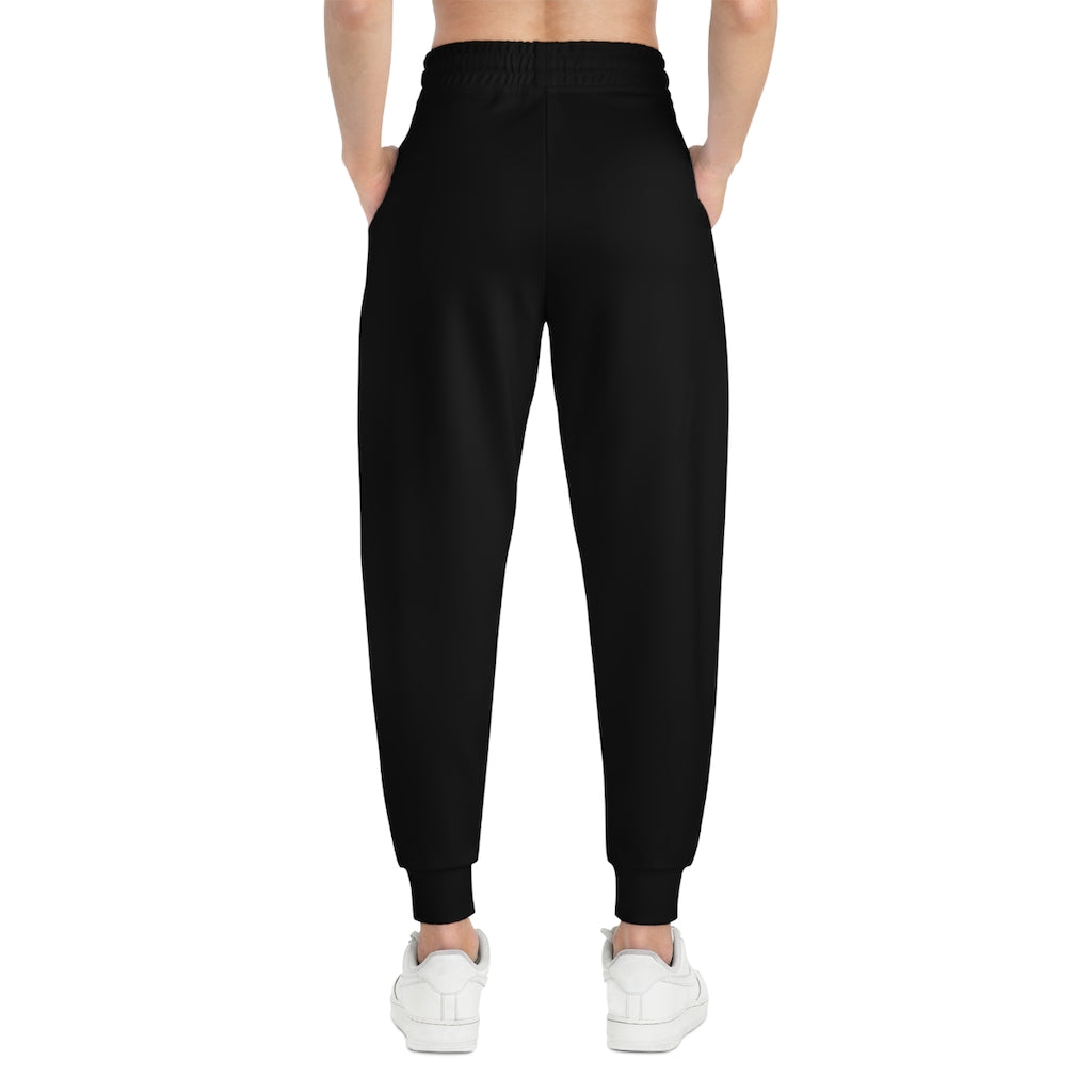 Rise Above: RBG Pride Black Athletic Joggers