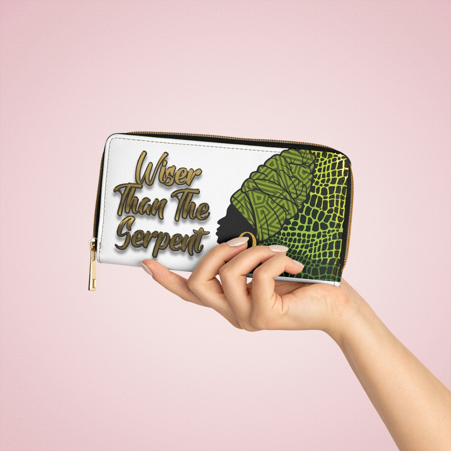 Wise Woman Zipper Wallet