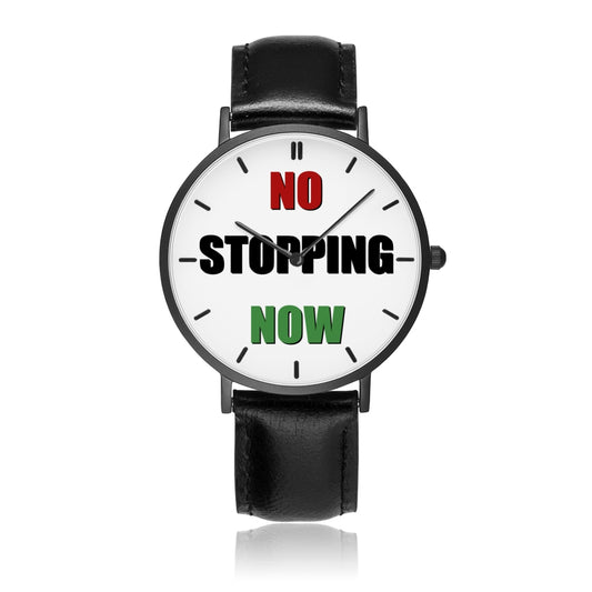 No Stopping Now