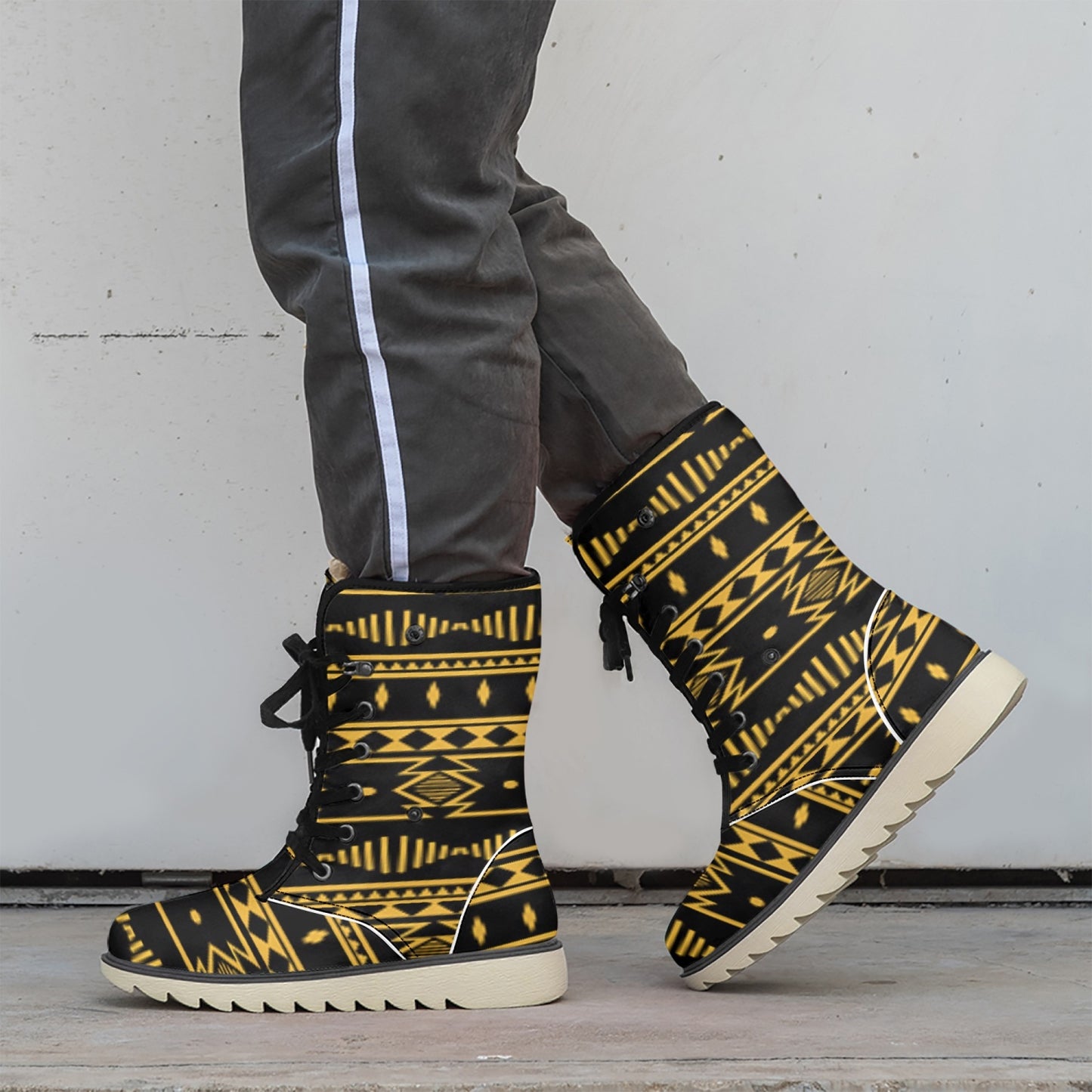 Royalty-. Cotton-pad Fur Lining Boots