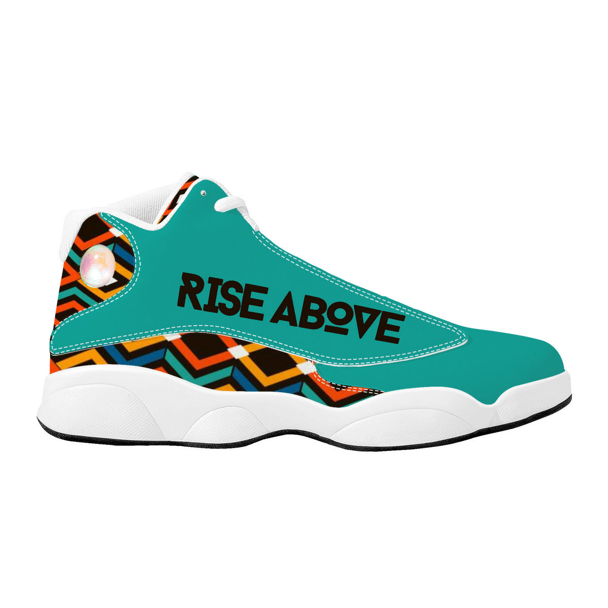 Rise Above-Coat of Many Colors Basketball Shoes - White