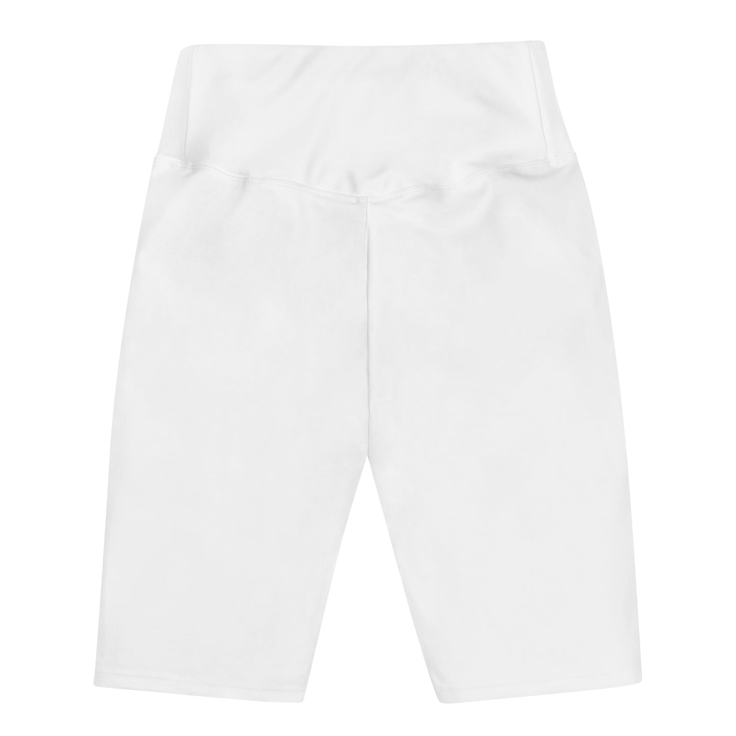 Sassy Biker Shorts-White