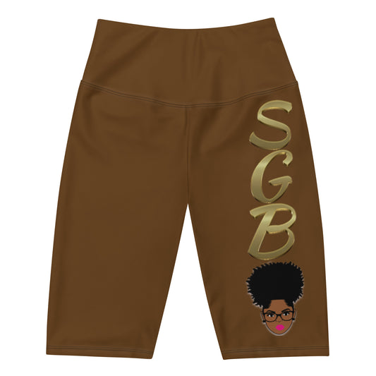 Sassy Biker Shorts- Molasses