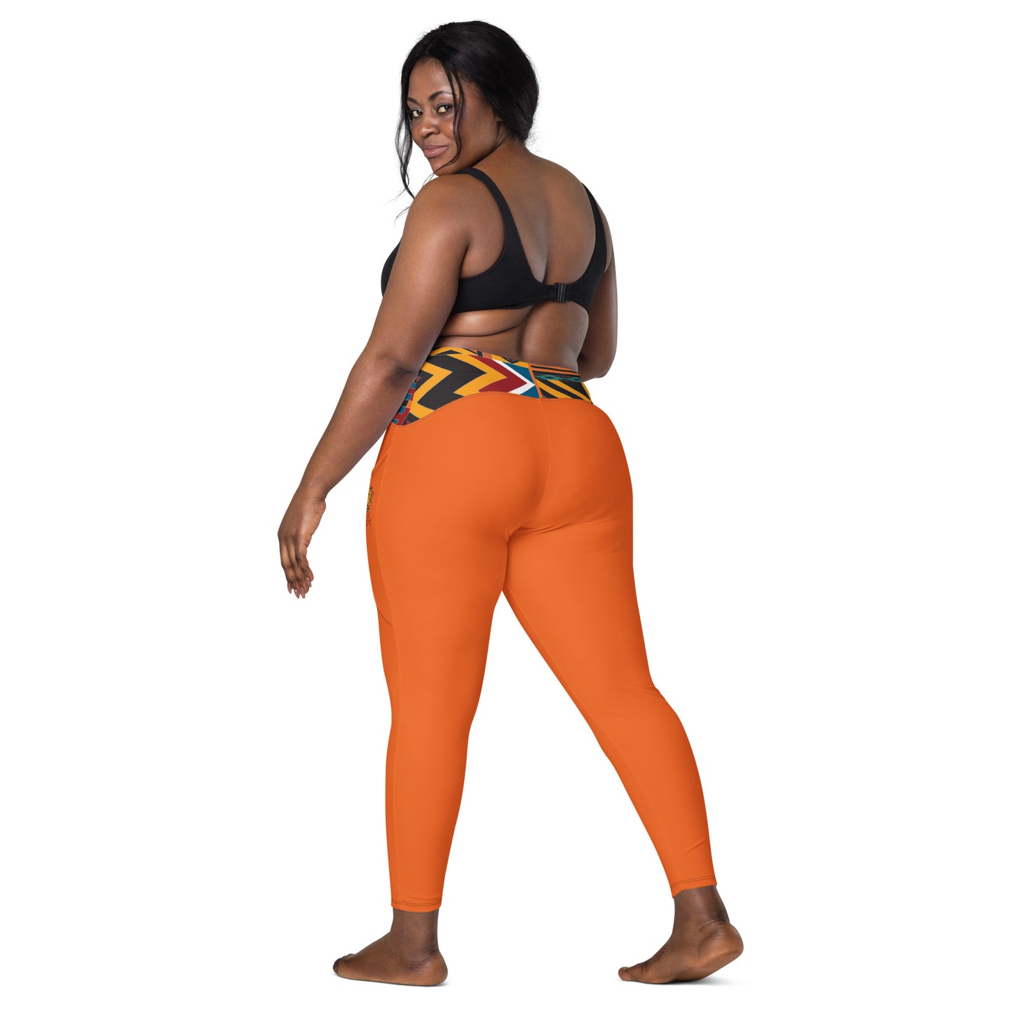 Rise Above: Village Rebel-Crossover leggings with pockets