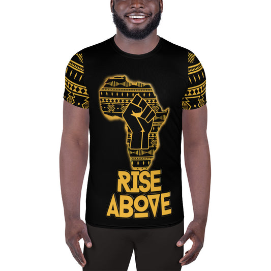 Rise Above: Royalty-Men's Athletic T-shirt