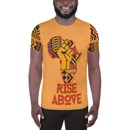 Rise Above Village Rebel Men's Athletic T-shirt