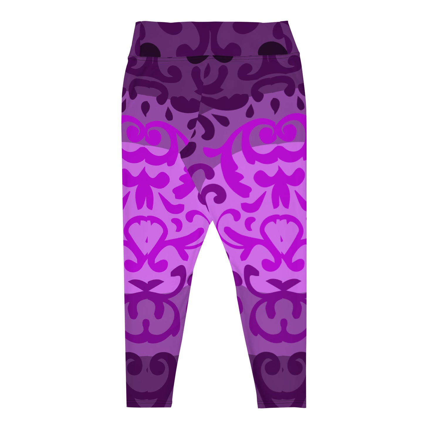 Purple Hills Plus Size Leggings