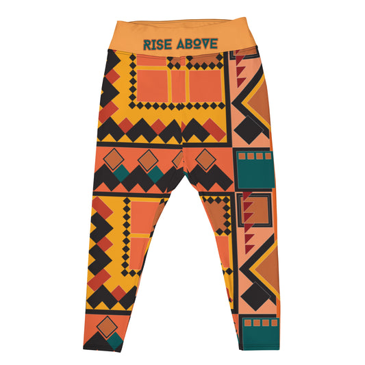 Rise Above: Live and In Color Plus Size Leggings